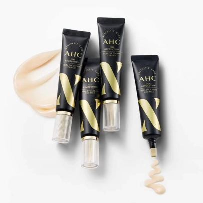 [AHC] Крем для лица и области вокруг глаз TEN REVOLUTION Real Eye Cream For Face 30мл*4шт