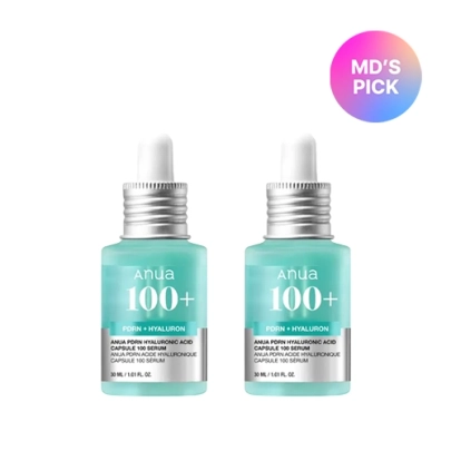 [Anua] *2шт* Сыворотка с капсулами PDRN и гиалуроновой кислотой PDRN Hyaluronic Acid Capsule 100 Serum 30мл