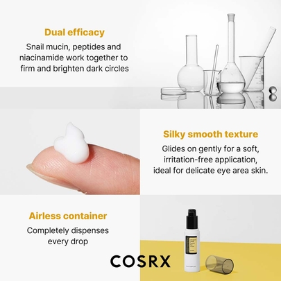 [COSRX] Крем для глаз Advanced Snail Peptide Eye Cream 25 мл