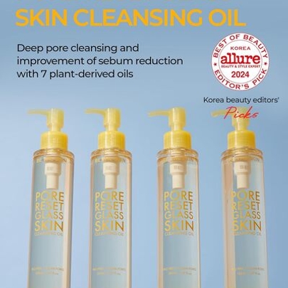 [Be The Skin] Очищающее масло для эффекта «стеклянной кожи» и сужения пор 150 мл
