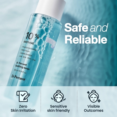 [Dr.Percent] Успокаивающий тонер Soothing 10% Toner 300 мл