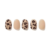 [EDGEU] Наклейки для ногтей Leopard Neon Glow Nail Strips