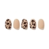 [EDGEU] Наклейки для ногтей Leopard Neon Glow Nail Strips