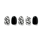 [EDGEU] Наклейки для ногтей Zebra Neon Glow Nail Strips