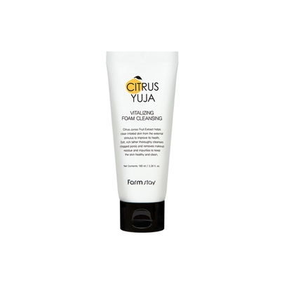 [Farmstay] Очищающая пенка Citrus Yuja Vitalizing Foam Cleanser 100 мл