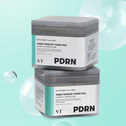 [VT Cosmetics] Тонер-пэды PDRN Tension Toner Pad (60 шт.)