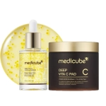 [MEDICUBE] Тонер-пэды Deep Vita C Pad и капсульная сыворотка Capsule Serum