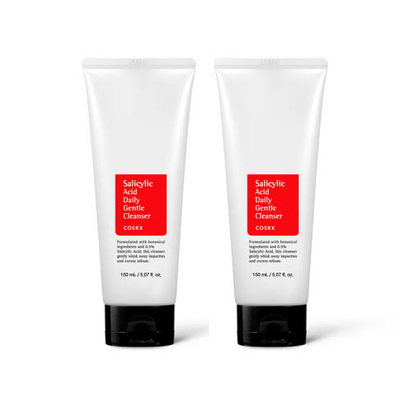 [COSRX] Очищающий гель с салициловой кислотой Salicylic Acid Daily Gentle Cleanser Double Duo (150 мл + 150 мл)