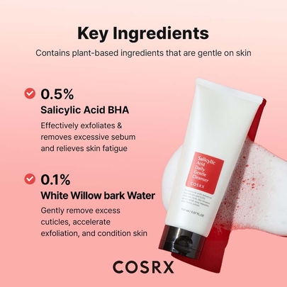 [COSRX] Очищающий гель с салициловой кислотой Salicylic Acid Daily Gentle Cleanser Double Duo (150 мл + 150 мл)