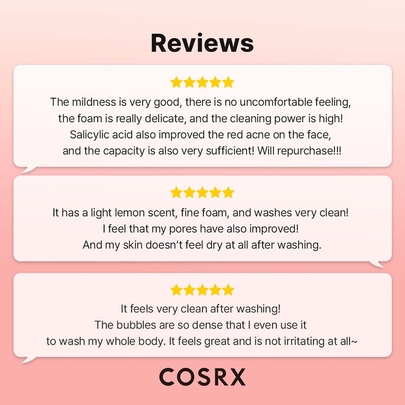 [COSRX] Очищающий гель с салициловой кислотой Salicylic Acid Daily Gentle Cleanser Double Duo (150 мл + 150 мл)