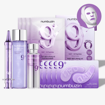 [Numbuzin] Набор бестселлеров линейки No.9 для ухода за кожей No.9 Ultimate NAD+ Routine Set (5 средств)