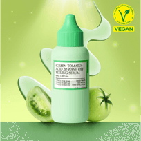 [FULLY] Смываемая пилинг-сыворотка Green Tomato Acid 20 Wash Off Peeling Serum 50 мл