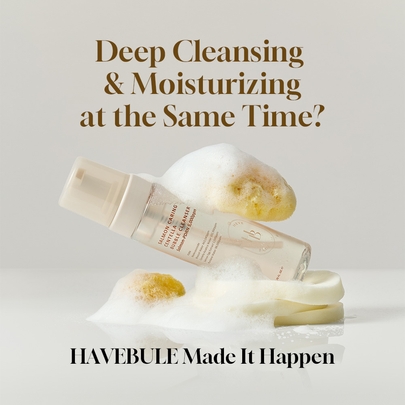 [HEVEBLUE] мини Пузырьковое очищающее средство Salmon Caring Centella Bubble Cleanser 30 мл