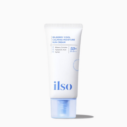 [ILSO] Увлажняющий солнцезащитный крем с черникой Bilberry Cool Calming 50 мл