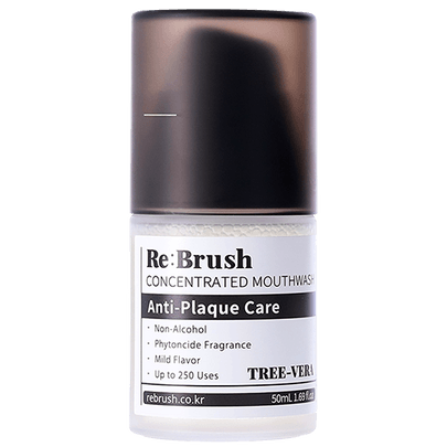 [Re:Brush] Концентрированный ополаскиватель для рта Treevera 50 мл