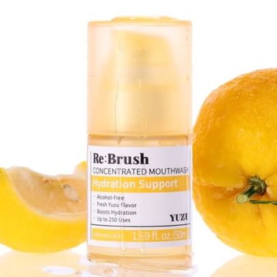 [Re:Brush] Концентрированный ополаскиватель для рта с юдзу Yuzu Concentrated Mouthwash 50 мл