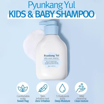 [Pyunkang Yul] обновлённая версия Шампунь для детей и младенцев Kids & Baby Shampoo 590 мл