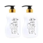 [Elizavecca] Дуо шампуней для волос с коллагеном Collagen Coating Hair Muscle Shampoo 500мл