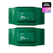 [VT Cosmetics] Дуо очищающих салфеток VT Cica Mild Cleansing Tissue (50шт) 240г