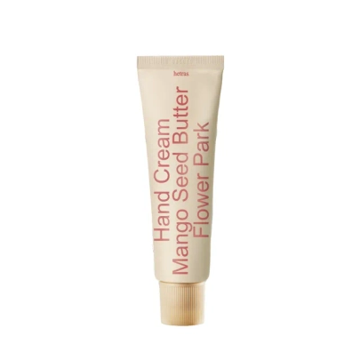 [hetras] Парфюмированный крем для рук с маслом семян манго Perfumed Mango Seed Butter Hand Cream 50мл #Flower Park