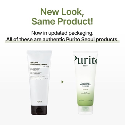 [Purito Seoul] Глубоко очищающая пенка From Green 150мл