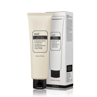 [Dear Klairs] Гель для умывания Gentle Black Facial Cleanser 140мл