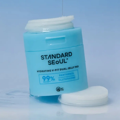 [STANDARD SEOUL] Увлажняющие джелли-пэды Hydrating V-Fit Dual (60шт)