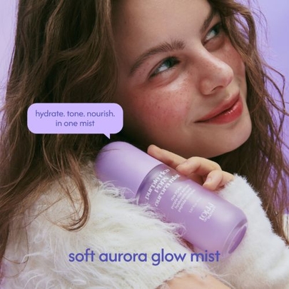 [tokki on the moon] Сияющий мист с PDRN и фиолетовым рисом Purple Rice Aurora Mist 85мл
