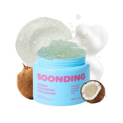 [SOONDING] Желейный очищающий гель для пор Coconut Jelly Pudding 100мл