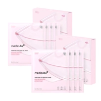 [MEDICUBE] Дуо-набор гелевых масок PDRN Pink Collagen Gel Mask Duo (4+4 шт.)