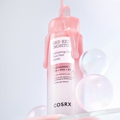 [COSRX] Отшелушивающая сыворотка для пор Red Rice Inositol Exfoliating Care Pore Peel 80мл