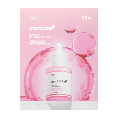 [MEDICUBE] Сывороточная маска с PDRN и розовыми пептидами (6шт)