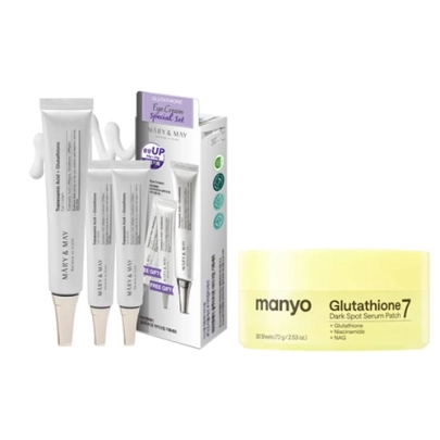 [STYLEKOREAN] Дуо-набор Bright Eyes Duo (Glutathione) для сияния кожи вокруг глаз