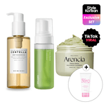 [STYLEKOREAN] Трио-набор Best Cleansing Picks Trio (SKIN1004 & ARENCIA & celimax)