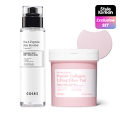 [COSRX] Дуо-набор Peptide Collagen Skin Booster (пэды и сыворотка)