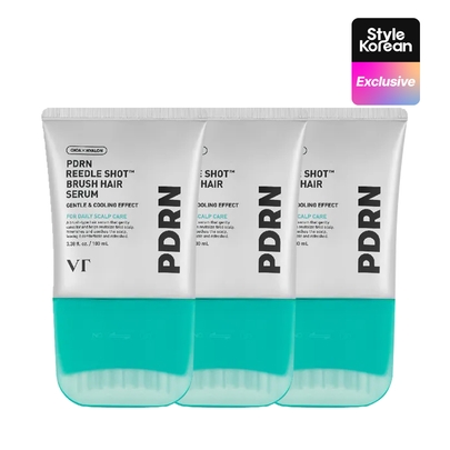 [VT Cosmetics] Сыворотка для волос с щёткой PDRN Reedle Shot 100мл (3шт)
