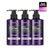 [KUNDAL] Протеиновый treatment для волос Honey & Macadamia 500мл #Fuzzy Navel (3шт)