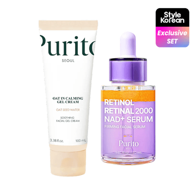 [Purito Seoul] Успокаивающий обновляющий набор Soothing Renewal