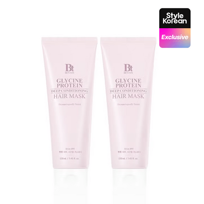 [Benton] Дуо-набор масок для волос Glycine Protein Deep Conditioning Hair Mask Duo