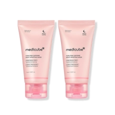 [MEDICUBE] Дуо-набор ночных масок PDRN Pink Caffeine Night Wrapping Mask