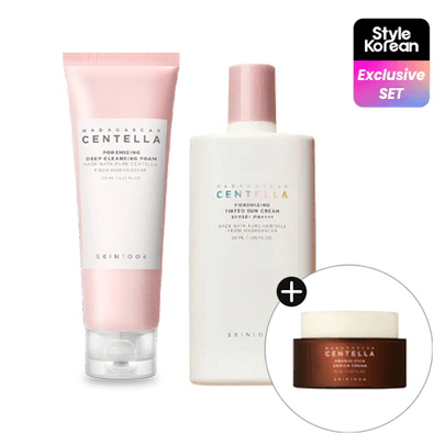 [SKIN1004] Дуо солнцезащиты и очищения Poremizing Sun & Cleansing Duo