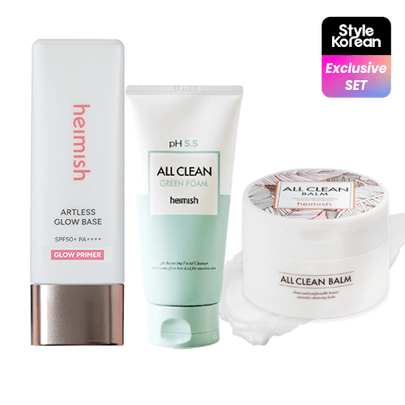 [heimish] Набор для ежедневного сияния кожи Everyday Glow Cleansing Set
