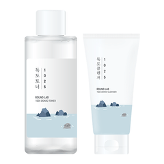 [ROUND LAB] Дуо-набор 1025 Dokdo Hydration Duo (очищающее средство + тонер)
