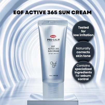 [PRO-CALM] 2 шт. Солнцезащитный крем EGF Active 365 Sun Cream 35 мл