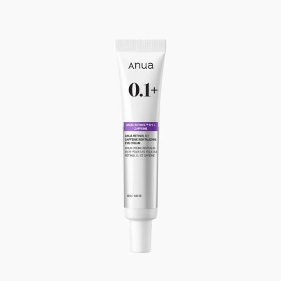 [Anua] Восстанавливающий крем для кожи вокруг глаз Retinol 0.1 Caffeine Revitalizing Eye Cream 30 г