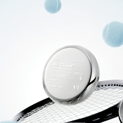 [VT Cosmetics] Солнцезащитный кушон Air Cloud Water Powder Sun Cushion SPF 50+ PA++++, 12 г