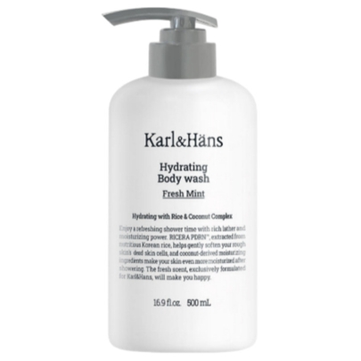 [Karl&Hans] Увлажняющий гель для душа Fresh Mint 500 мл