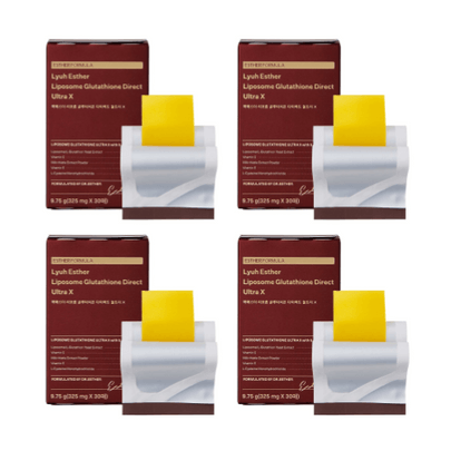 [ESTHER FORMULA] Набор 2+2 Липосомальный глутатион в пластинках Liposome Glutathione Direct Ultra X (4упаковки)