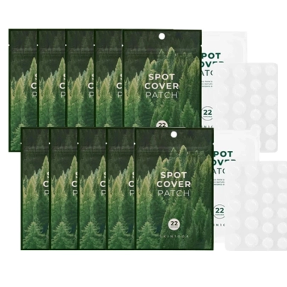 [SKIN1004] Точечные патчи Spot Cover Patch (10 уп. × 22 патча)