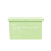 [Abib] Успокаивающая тканевая маска с хауттюйнией Heartleaf Calming Sheet Mask Daily Pick (30 шт.)